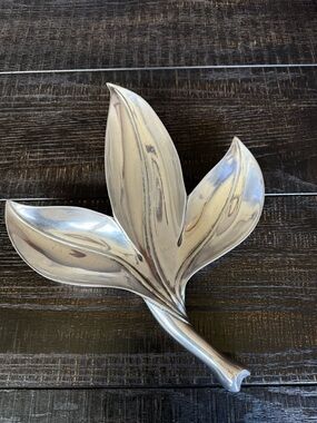 Royal Hickman Banana Leaf-Shaped Tray Designed by Bruce Fox RH10
